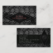  gothic Grunge Business Card-sjabloon Visitekaartje (Voorkant / Achterkant)