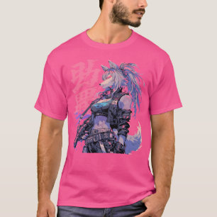 Gothic Grunge Demon Anime Furry Wolf Horror Alt Ae T-shirt