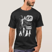 Gothic Grunge Edgy Baphomet Sharp Objects emo Occu T-shirt (Voorkant)