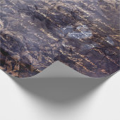 Gothic Grunge Indigo  Cadeaupapier (Hoek)