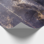 Gothic Grunge Indigo Cadeaupapier (Hoek)