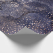 Gothic Grunge Indigo  Cadeaupapier (Hoek)