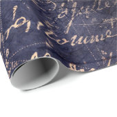 Gothic Grunge Indigo  Cadeaupapier (Rol Hoek)