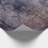 Gothic Grunge Indigo  Cadeaupapier (Hoek)