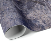 Gothic Grunge Indigo  Cadeaupapier (Rol Hoek)