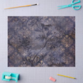 Gothic Grunge Indigo  Tissuepapier (Craft)