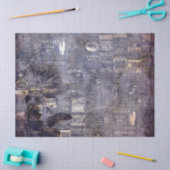 Gothic Grunge Indigo Tissuepapier (Craft)