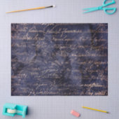 Gothic Grunge Indigo  Tissuepapier (Craft)