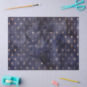 Gothic Grunge Indigo Tissuepapier (Craft)