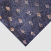 Gothic Grunge Indigo  Tissuepapier (Detail)