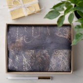 Gothic Grunge Indigo  Tissuepapier (Geschenk)