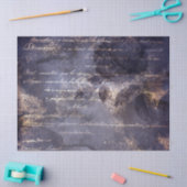 Gothic Grunge Indigo  Tissuepapier (Craft)