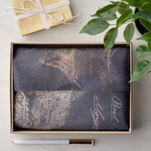 Gothic Grunge Indigo  Tissuepapier (Geschenk)