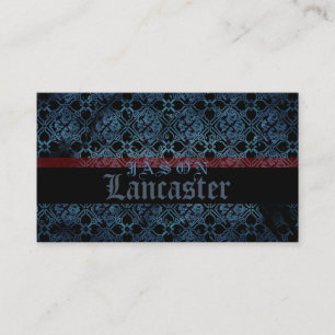 Gothic Grunge Medieval Business Card Template Visitekaartje