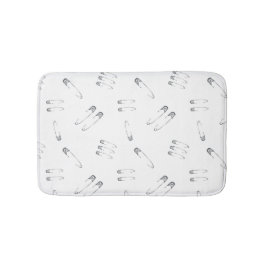 Gothic Grunge veiligheidsspelden Punk Patterned Badmat