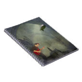 Gothic Guitar-laptop Notitieboek (Rechterzijde)