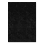 Gothic Half Schedel Cool Zwart En Wit Grunge Kaart (Achterkant)