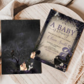 Gothic Halloween Baby is een Baby shower brouwen Kaart