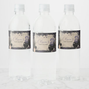 Gothic Halloween Baby is een Baby shower brouwen Waterfles Etiket