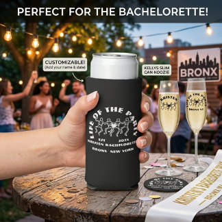 Gothic Halloween Bachelorette Can Koeler | Bruid