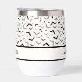 Gothic Halloween Black Bat Wedding (Rechts)