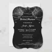 Gothic Halloween Bridal Shower Invitation Kaart (Voorkant)