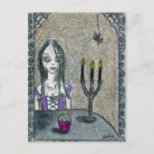 Gothic Halloween Briefkaart (Voorkant)