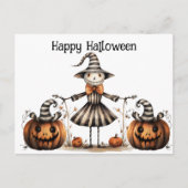 Gothic Halloween Briefkaart (Voorkant)
