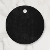 Gothic Halloween Bruidsuitnodiging Bedankjes Labels (Achterkant)