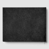 Gothic Halloween bruiloft gastenboek (Achterkant)