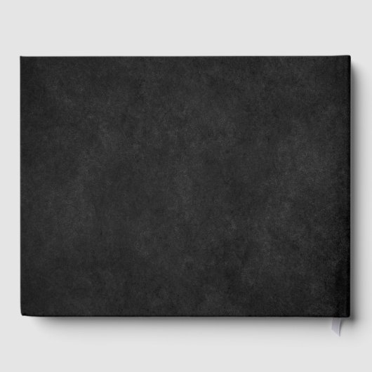 Gothic Halloween bruiloft gastenboek (Achterkant)