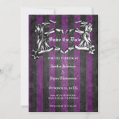 Gothic halloween bruiloft met uitzondering van de  aankondiging (Voorkant)