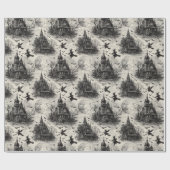 Gothic Halloween Cadeaupapier (Vlak)