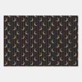 Gothic Halloween Copper and Black Set van 3 Inpakpapier Vel (Voorkant 3)