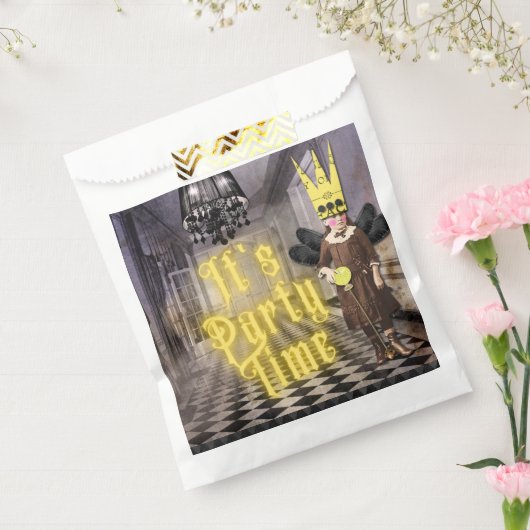 Gothic Halloween Costume Party Bedankzakje (Gezegeld)