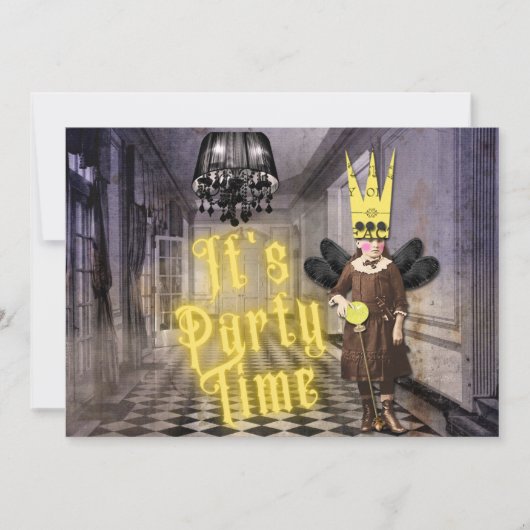  Gothic Halloween Costume Party Kaart (Voorkant)