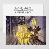  Gothic Halloween Costume Party Kaart (Voorkant / Achterkant)