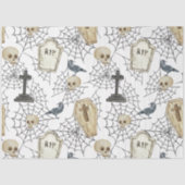 Gothic Halloween Decoupage efemere Weefselpapier Tissuepapier (Voorkant)