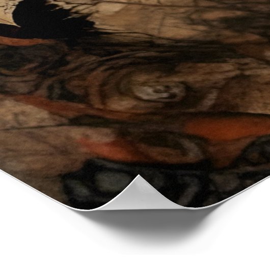 Gothic Halloween Doll Poster (Hoek)