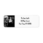 Gothic Halloween Etiket (Voorkant)