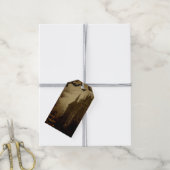 Gothic/Halloween/herfst/pompoen Cadeaulabel (Met Touw)