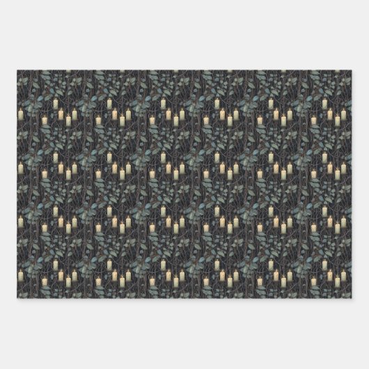 Gothic Halloween Inpakpapier Vel (Voorkant)