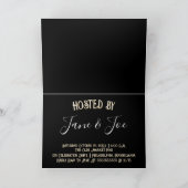 Gothic Halloween-nacht van mysterie uitnodiging (Binnen)