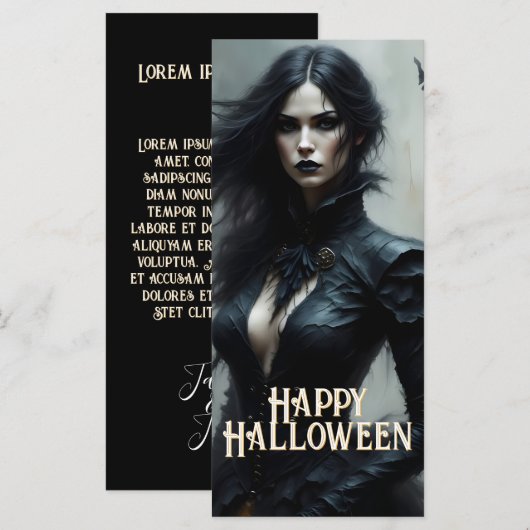 Gothic Halloween Night of Mystery (Voorkant / Achterkant)