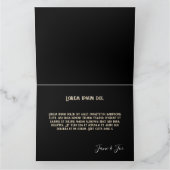 Gothic Halloween Night of Mystery Kaart (Binnen)