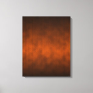 Gothic Halloween Ombre Achtergrond Kunst Canvas Afdruk