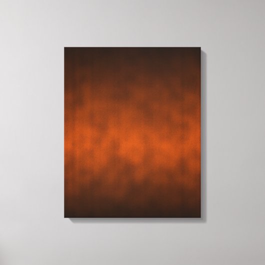 Gothic Halloween Ombre Achtergrond Kunst Canvas Afdruk (Voorkant)
