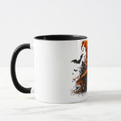 Gothic Halloween-ontwerp Mok (Links)