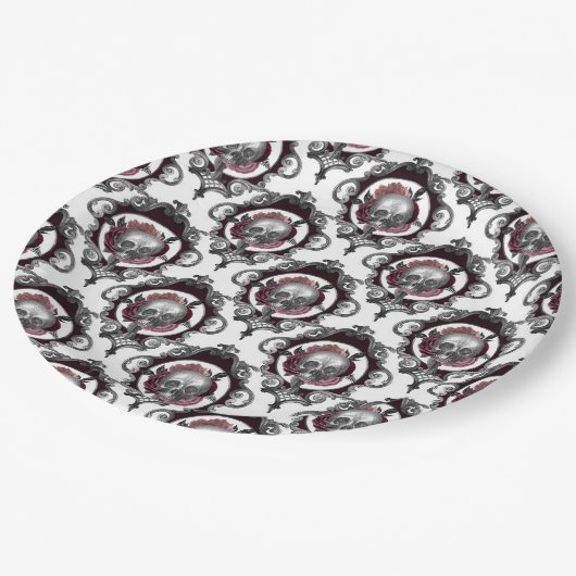  Gothic Halloween Papieren Bordje (Gekanteld)