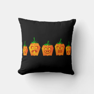 Gothic Halloween Pumpkins Kussen